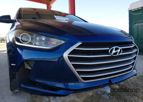 2018 Hyundai Elantra Sel z USA, uszkodzony, nr VIN 5NPD84LF4JH381986